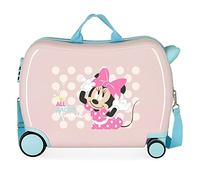 Disney Minnie Play All Day Valigia per bambini rosa 50 x 38 x 20 cm rigida ABS chiusura a combinazione laterale 34 L 1,8 kg 4 ruote equipaggiamento a mano