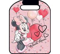 Disney Minnie Proteggi sedile auto Minnie Mouse in PVC Car Seat Protector, Pink,