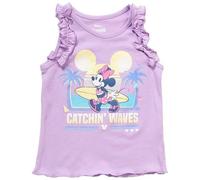 Disney Minnie Ragazze’ Bambini Canottiera - Catchin’ Onde Spiaggia Grafico