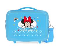 Disney Minnie Rainbow - Beauty case adattabile blu 29 x 21 x 15 cm rigido ABS 9,14 L 0,84 kg