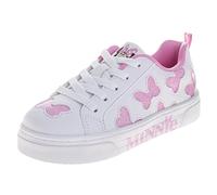 Disney Minnie - Scarpe da mouse, leggere, casual, taglia 12-13, taglia 1-4 bambini, Minnie White Pink, 3 Big Kid