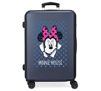 Disney Minnie Sunny Day Set valigie Azzurro 55/68 cms Rigida ABS Chiusura a combinazione numerica 104L 4 doppie ruote Bagaglio a mano