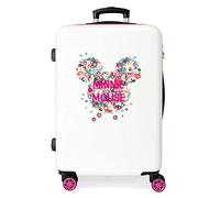Disney Minnie Sunny Day Trolley cabina Rosa 37x55x20 cms Rigida ABS Chiusura a combinazione numerica 34L 2,6Kgs 4 doppie ruote Bagaglio a mano