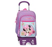 Disney Minnie Today is my day Zaino con Trolley Viola 30x40x13 cm Poliestere 17,16L