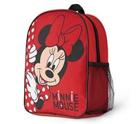 Disney Minnie Zainetto Bambina Zainetto Asilo Bambina Elementare Zaino Minnie Marie Aristogatti Zaino Bambina per Scuola Materna Viaggi Regalo Bambine (Rosso Minnie)