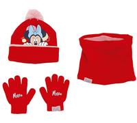 DISNEY MN Red - Set Gorro/Buff/GUA 44/46