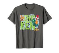 Disney Moana 2 Hei Hei Top Chicken Tropical Panel Maglietta