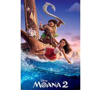 Disney Moana 2 Poster 61x91.5 CM 61x91.4cm Nuovo Sigillato Large Autorizzato Art