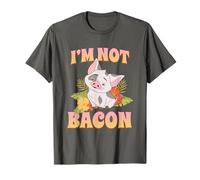 Disney Moana 2 Pua I'm Not Bacon Tropical Panel Maglietta