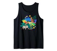Disney Moana Go With The Flow Island Scenery Hei Hei And Pua Canotta