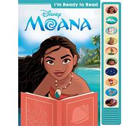 Disney Moana - I'm Ready to Read with Moana Interactive Read-Along Sound Book - Great for Early Readers - PI Kids
