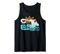 Disney Moana Maui Hook Surf and Sun Gradient Canotta