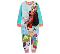 Disney Moana Tutina per ragazze in pile pigiama per bambini Moana Loungewear pigiama, Multi, 5-6 Years