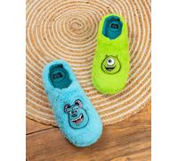 Disney Monsters Inc Multicolore Sully & Mike Pantofole Mule Unisex Adulti