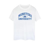 Disney Monsters University Maglietta Ampia Logo Donna (BI50779)