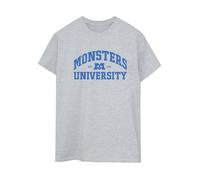 Disney Monsters University Maglietta Ampia Logo Donna (BI50779)