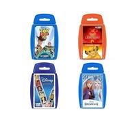 Disney Movie Magic Top Trumps 4 Pack Card Game Bundle