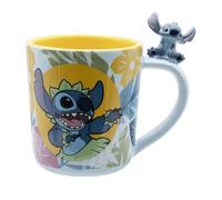 ABYSTYLE Disney Lilo & Stitch Hawaiian Stitch Tazza in ceramica 3D per caffè e tè, 460 ml