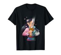 Disney Mulan Anime Half Girl Half Warrior Maglietta
