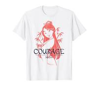 Disney Mulan Courage Tonal Vintage Maglietta