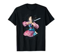 Disney Mulan First Cut Watercolor Pose Maglietta