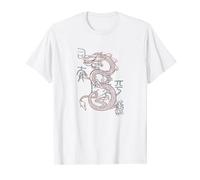 Disney Mulan Mushu Dragon Sketch Maglietta