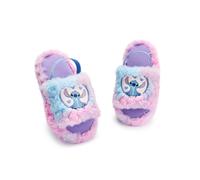 Disney Multicolore Fluffy Ombre Stitch Character Pantofole Slider Donne