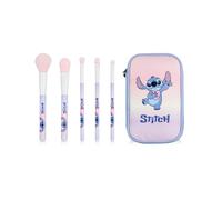Disney Multicolore Stitch Set di pennelli per il trucco Donne