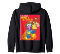 Disney Muppet Treasure Island Great Gonzo & Rizzo the Rat Felpa con Cappuccio