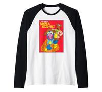 Disney Muppet Treasure Island Great Gonzo & Rizzo the Rat Maglia con Maniche Raglan