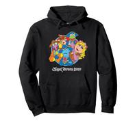 Disney Muppet Treasure Island Movie Group Portrait & Logo Felpa con Cappuccio