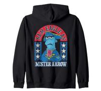 Disney Muppet Treasure Island Sam Eagle as Mister Arrow Felpa con Cappuccio