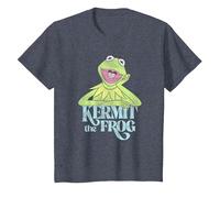 Disney Muppets Kermit The Frog Vintage Maglietta, Bambini, Pervinca, 10 anni