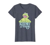 Disney Muppets Kermit The Frog Vintage Maglietta, Donna, Pervinca, L