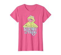 Disney Muppets Kermit The Frog Vintage Maglietta, Donna, Rosa Mélange, M