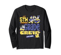 Disney My 5th Grade Crew Stay Cool Back to School Friends Maglia a Manica