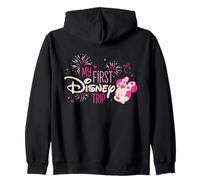 Disney My First Disney Trip Minnie Mouse Family Vacation Felpa con Cappuccio