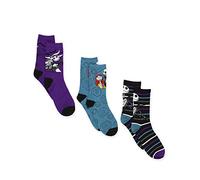 Disney Nb279xccyt Calzini, Nero, L (Pacco da 3) Donna