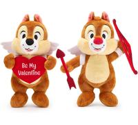 Disney Negozio Ufficiale Chip N Dale Valentine Cuori 30cm Morbido Peluche Set