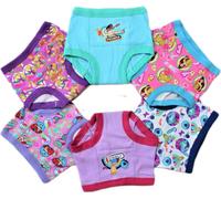 Disney Neonato Ragazze Principessa Training Pantaloni, 6 Pacco, 4T Multicolore