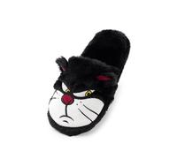 Disney Cenerentola Lucifer Pantofole Fluffy Cat Womens Ladies Black 36-37 EU