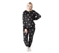 Disney Nero The Nightmare Before Christmas Pigiama a maniche lunghe a gamba lung