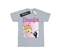 Disney Nice To Meet You Maglietta Ampia Bambi Donna (BI17220)