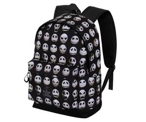 Disney Nightmare Before Christmas Face-Zaino HS FAN 3.0, Nero, 31 x 41 cm, Capacità 22 L