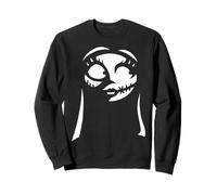 Disney Nightmare Before Christmas - Felpa con cappuccio da bambina taglie 7-16, Nero, 10-12