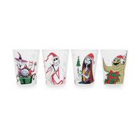 Disney Nightmare Before Christmas Ghostly Greetings Mini Shot Occhiali Set Di 4