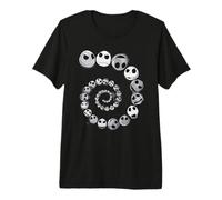 Disney Nightmare Before Christmas Jack Emozione Spirale Maglietta premium
