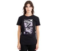 Disney Nightmare Before Christmas - Maglietta da Donna Pumpkin King Fear Fest, Nera, M