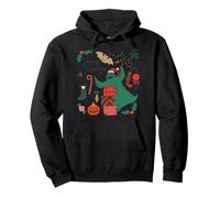 Disney Nightmare Before Christmas Oogie Season's Creepings Felpa con Cappuccio