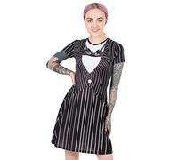 Disney Nightmare Before Christmas Robe Femme Jack Skellington fête costumée
